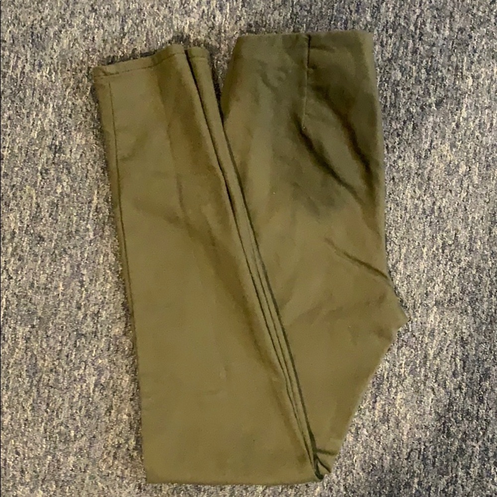 Work side zip pants